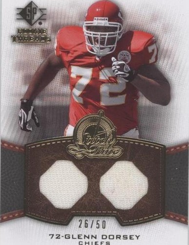 2008 SP Rookie Threads Glenn Dorsey #ST-GD