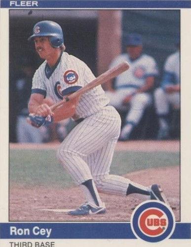 1984 Fleer - Ron Cey #490