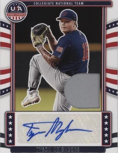 2024 Panini Stars and Stripes - Tyson Neighbors #NTS-TN