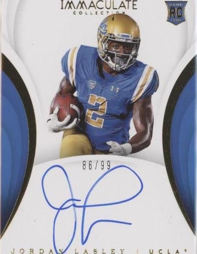 2018 Panini Immaculate Collection Collegiate Jordan Lasley #155
