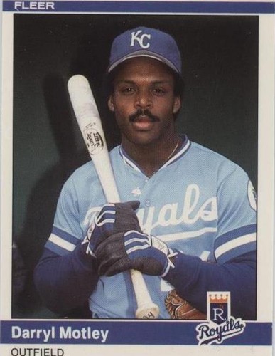 1984 Fleer Update - Darryl Motley #U-81