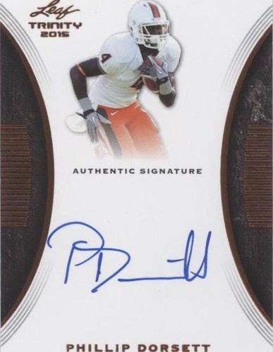 2015 Leaf Trinity Phillip Dorsett #TS-PD1