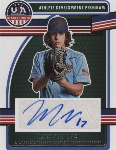 2023 Panini USA Baseball Stars & Stripes - Mateo Villanueva #ADPS-MV