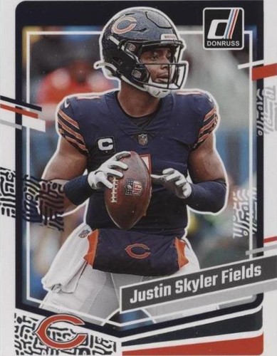 2023 Panini Donruss Justin Fields #48
