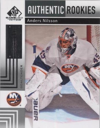 2011-12 SP Game Used Edition - Anders Nilsson #184