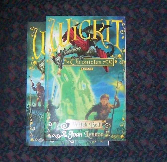 Lot of 3 The Wickit Chronicles by Joan Lennon 1,3,4 Ice Road Ely Post Witch Bell