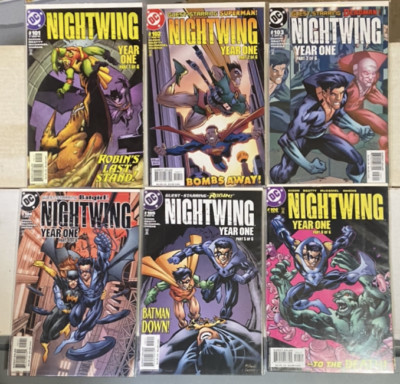 NIGHTWING (vol. 2) 101-106 ''Year One'' Six Book Lot NM (9.4) Full Run DC 2005