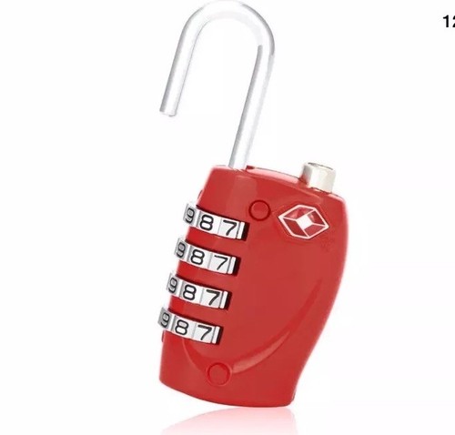 2 Pack TSA Approved Locks 4 Digit Combination Padlock for Luggage Travel Baggage