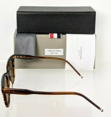 Pre-owned Dita Brand Authentic Thom Browne Sunglasses Tbs 405-b-t Wlt Tb405 Brown Frame In Green