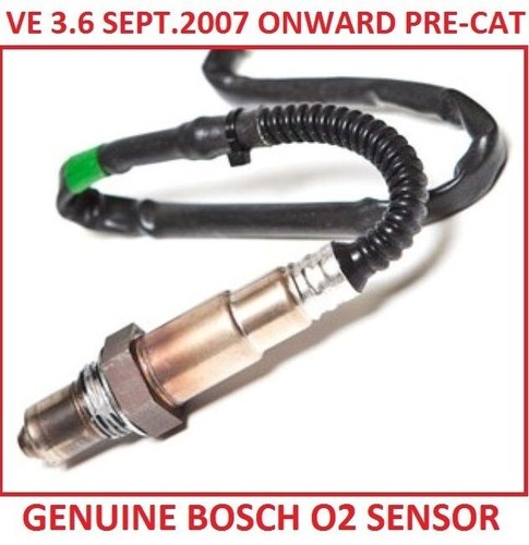 o2 sensor for Holden Commodore VE 3.6 LY7 9/07 - 8/09 PRE-CAT SENSOR 1 Bosch o2 sensor for Holden Commodore VE 3.6 LY7 9/07 - 8/09 PRE-CAT SENSOR 1 Bosch
