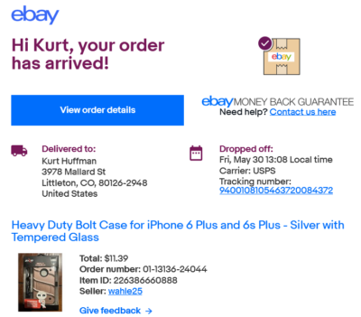 Item photo(s) from verified buyer