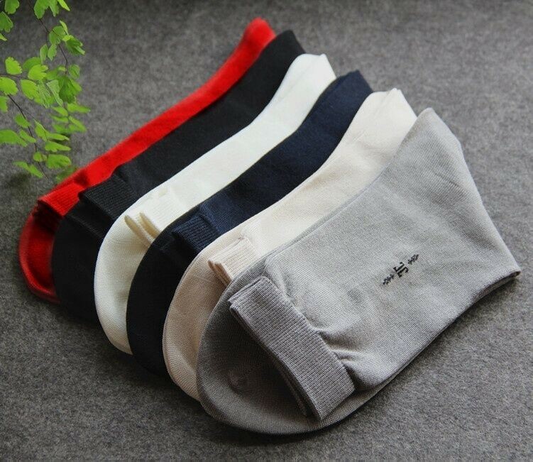 1 Pair Mens Pure Silk Ankel Socks Summer Breathable Healthy New Formal Dress