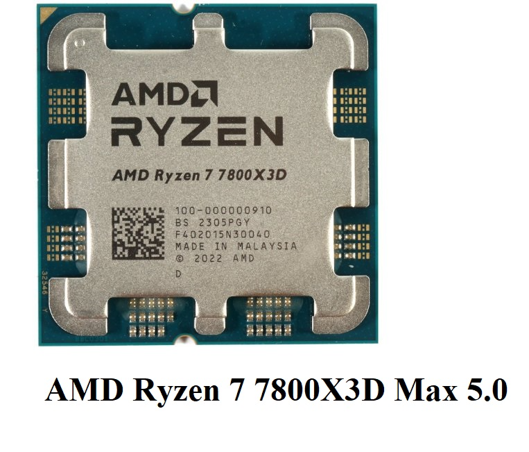 Tray AMD Ryzen 7 7800X3D AM5 CPU 8-Core 120W 5.0GHz TSMC 5nm Tray AMD Ryzen 7 7800X3D AM5 CPU 8-Core 120W 5.0GHz TSMC 5nm