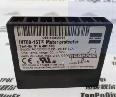 1pcs new KRIWAN Protection module INT69-15T 31A401 S60