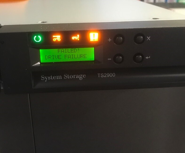 IBM System Storage TS2900 Tape Autoloader New, For Repair