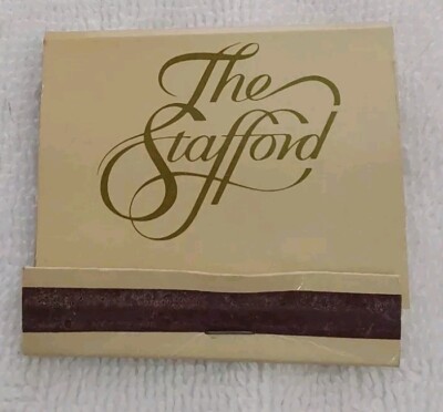 The Stafford Matchbook St James's Place London Matches Collectibles 