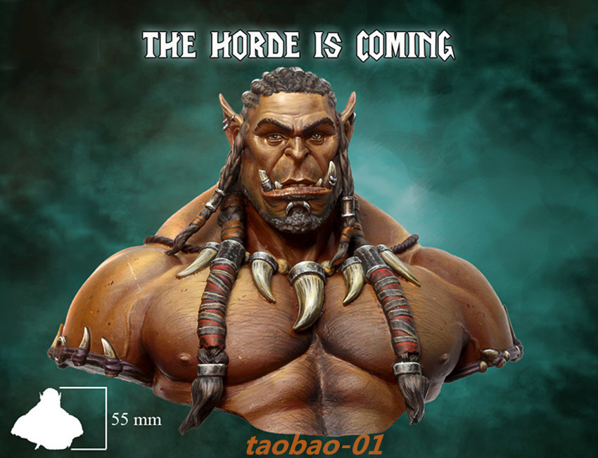 1//10 resin figure bust model garage kit miniatures Film Game The Orc Role RN1487