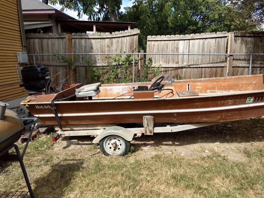 1979 Monarch MonArk 16' Aluminum Jon Boat & Trailer - Texas