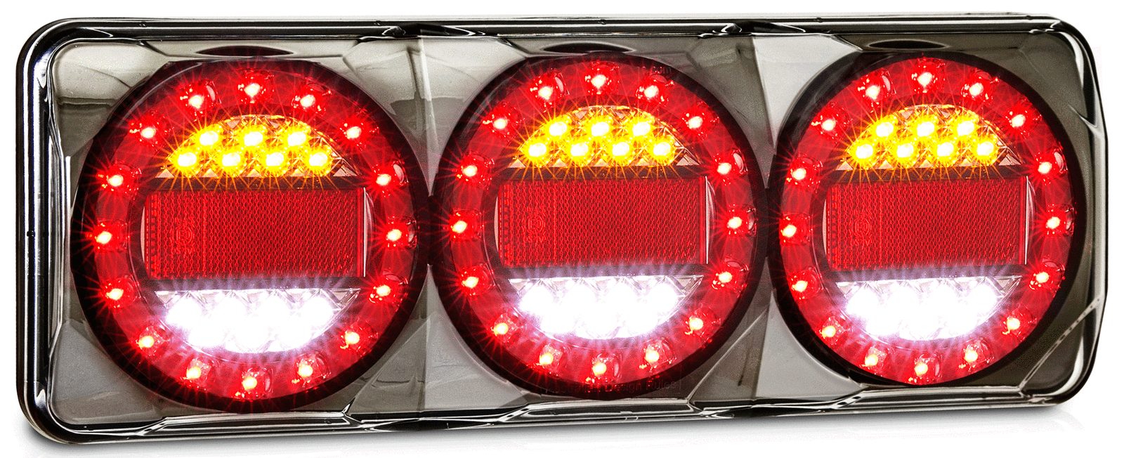 X1 LED AUTOLAMPS COMBO LIGHTS 4X4 4WD TRAILER CAMPERS UTE TRAY Maxilamp