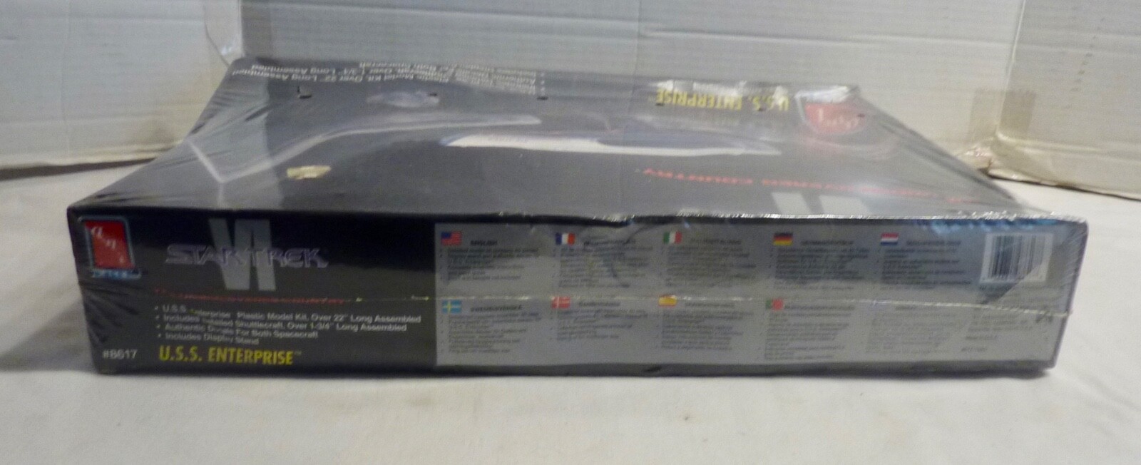 1991 AMT sealed Star Trek VI USS Enterprise Model Kit #8617
