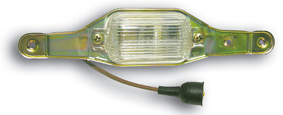 Corvette C3 License Light Assembly W/Fiber Optic 1968-1971