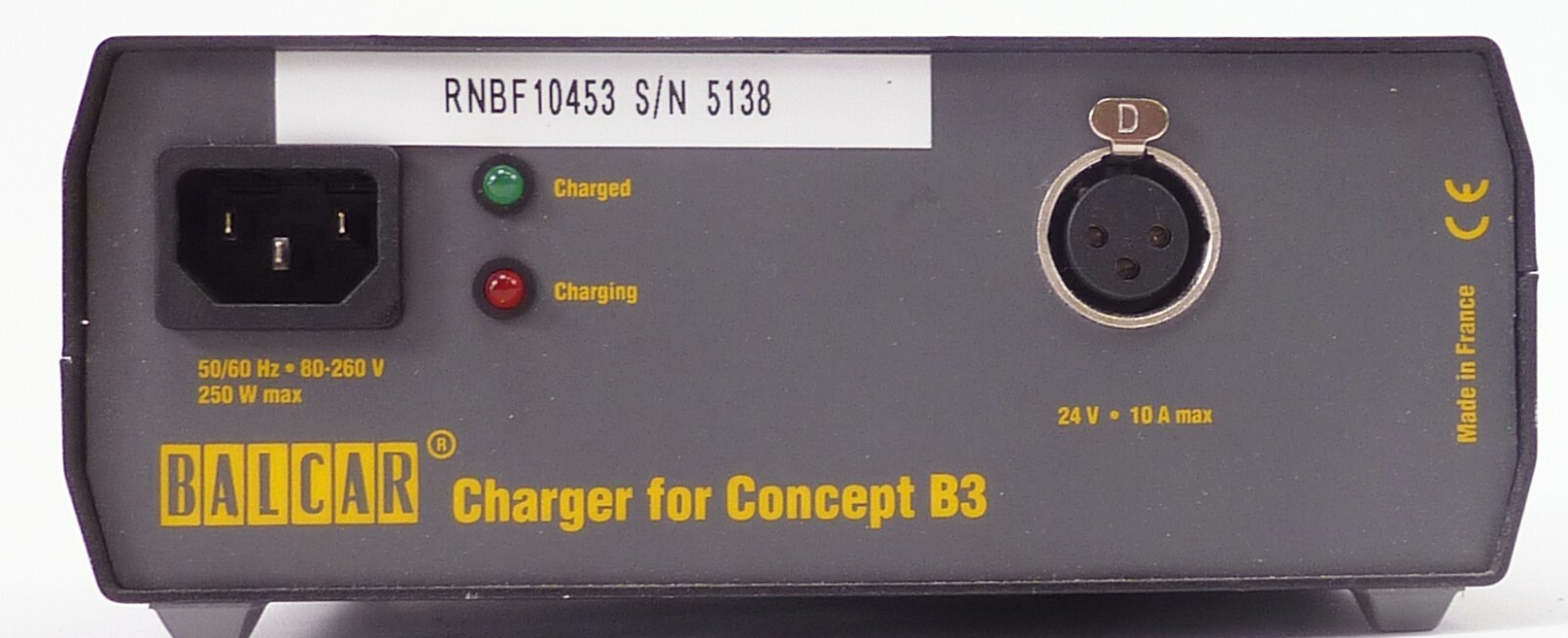 Balcar Concept B3 with 2 Z4 Heads, Charger and Lightware Case