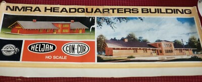 HO Scale Con-Cor Heljan NMRA Headquarters Building Kit Unused