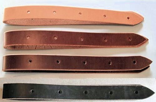 USA Leather Saddle Latigo Cinch Straps Billets ~ 3