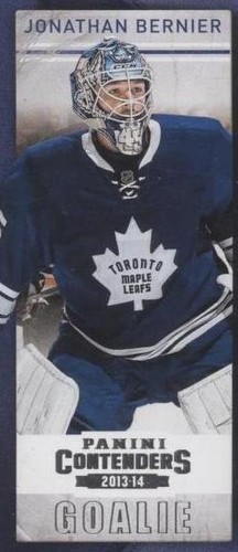 2013-14 Panini Playoff Contenders - Jonathan Bernier #42