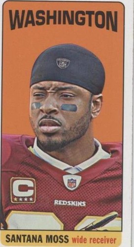 2012 Topps Santana Moss #123