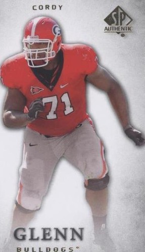 2012 SP Authentic Cordy Glenn #13