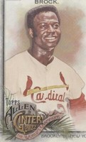2022 Topps Allen & Ginter - Lou Brock #107