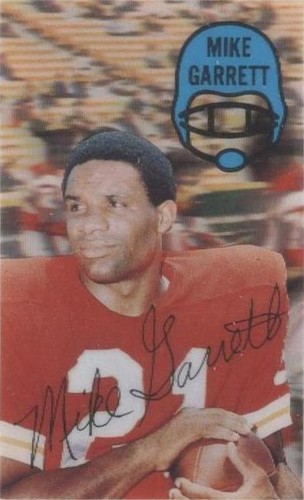 1970 Kellogg's 3-D Super Stars Mike Garrett #25