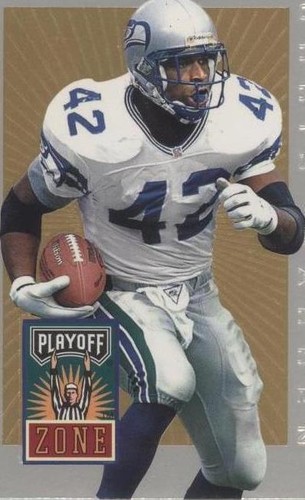 1996 Playoff Trophy Contenders Chris Warren #PZ-22