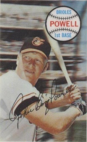1970 Kellogg's 3-D Super Stars - Boog Powell #19