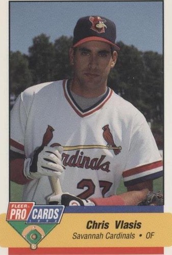1994 Fleer ProCards Minor League - Chris Vlasis #522