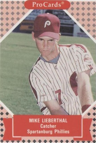 1991 ProCards Tomorrow's Heroes - Mike Lieberthal #302