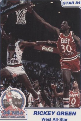 1984 Star - Rickey Green #20