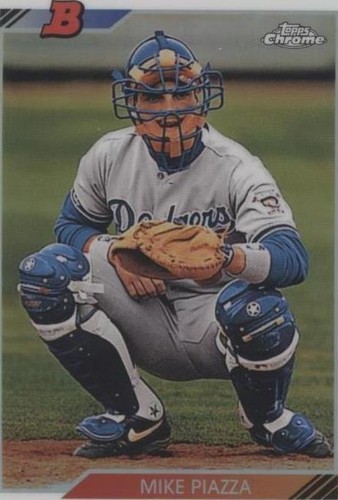 その他 92 bowman mike piazza rc GM!! 1992 Bowman - Mike Piazza - Rookie RC #461 Los Angeles