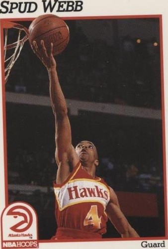 1991-92 NBA Hoops - Spud Webb #6