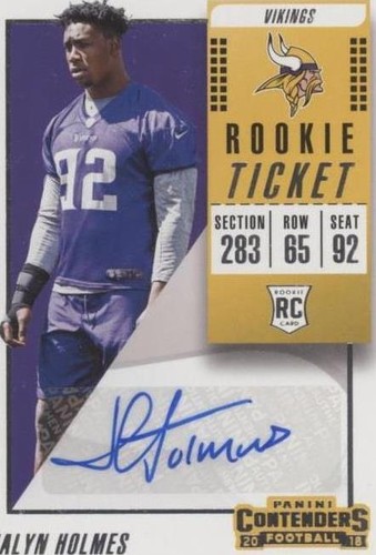 2018 Panini Contenders Jalyn Holmes #273