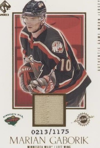 2002-03 Pacific Private Stock Reserve - Marian Gaborik #126