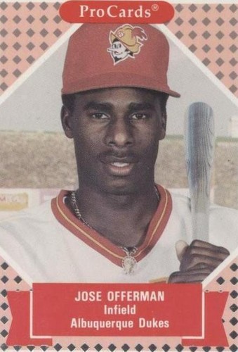 1991 ProCards Tomorrow's Heroes - Jose Offerman #237