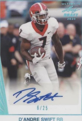 2020 Leaf Ultimate Draft D'Andre Swift #90-DS1