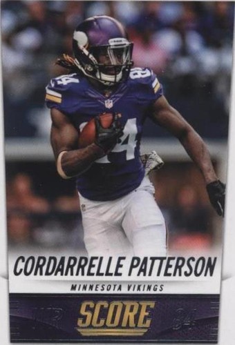 2014 Score Cordarrelle Patterson #122