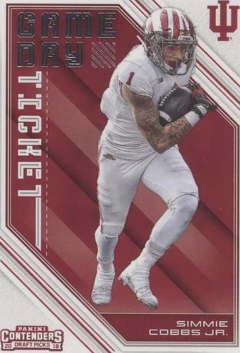2018 Panini Contenders Draft Picks Simmie Cobbs Jr. #21