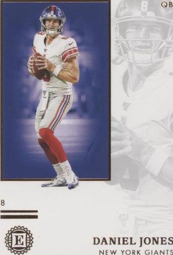 2020 Panini Encased Daniel Jones #55