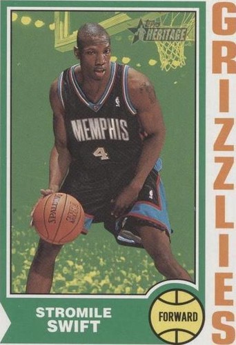 2001-02 Topps Heritage - Stromile Swift #115
