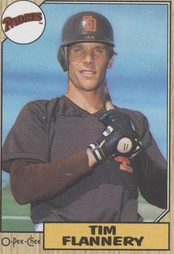 1987 O-Pee-Chee - Tim Flannery #52