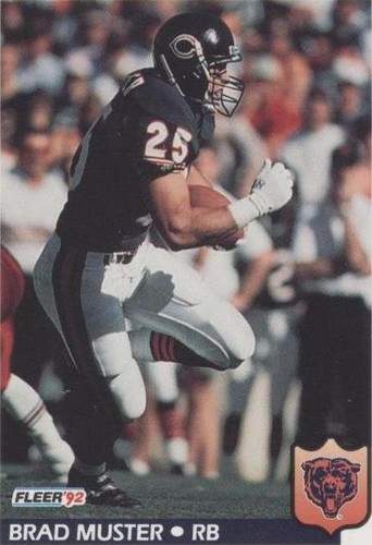 1992 Fleer Brad Muster #44